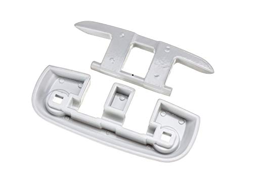 Attwood 12049-4 8-Inch Fold-Do...at White Marine-Grade Aluminum