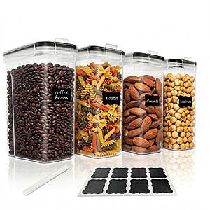Walmart – NULAS 4-Piece Airtight Food Storage Container Set - $18.99