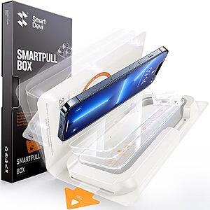 3-Pack SmartDevil Tempered Glass Screen Protectors for iPhone 13 Pro Max/14 Pro Max/16 Pro Max from $4.49 + Free Shipping w/ Prime or on $35