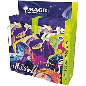 299.98 | Magic:The Gathering Edge of Eternities - Collector Booster Box (12 Packs) at Amazon