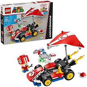 15.99* | 174-Pc LEGO Super Mario:Mario Kart Standard Kit Toy Building Set at Amazon