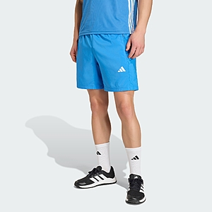 adidas Men's Workout Essentials Base Woven Shorts (Ray Blue) $11 + Free Shipping