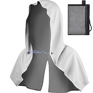 AOPREL Sun Protection Cooling Towel Hoodie w/ Magnetic Closure (Various) from $5.99 + Free Shipping w/ Prime or on $35