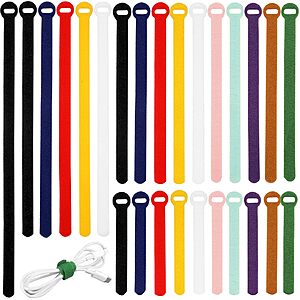 150-Piece Have Me TD Assorted Reusable Cable Ties (Multicolor,4",6",8",10") $3.99 + Free Shipping w/ Prime or on $35