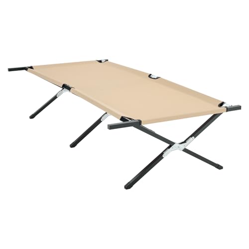 OLIXIS Camping Cot,Folding Cot,Guest Bed 73x35.8x17.7IN