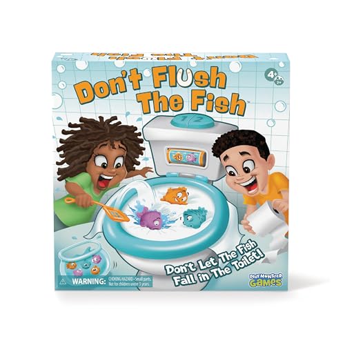 Don't Flush the Fish Board Gam...Game Night for Kids and Adults
