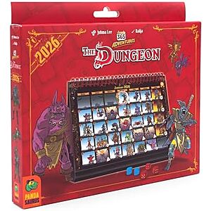 6.54 | 365 Adventures:The Dungeon (2026) Calendar at Amazon