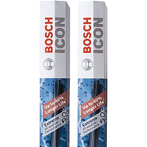 BOSCH 26A18A ICON Beam Wiper Blades - Driver and Passenger Side - Set of 2 Blades (26A & 18A) - S&S FS via Amazon $36.89