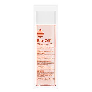 Bio-Oil Skincare Body Oil Serum,Face and Body Moisturizer with Vitamin E & A,for Scars,Stretch Marks,Sensitive Skin 6.7 Oz $24.49