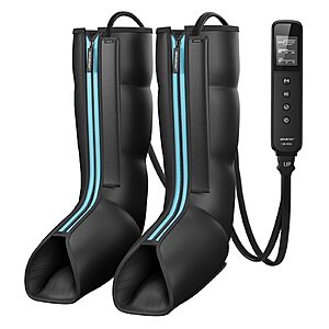 CINCOM Air Compression Leg & Foot Massage & Recovery System w/ 3 Modes,3 Intensities & Travel Bag $56.99 + Free Shipping