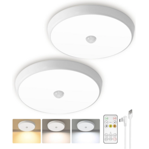 2-Pack EZVALO 10000mAh Motion Sensor Dimmable Lights w/ Remote $21.44 + Free Shipping