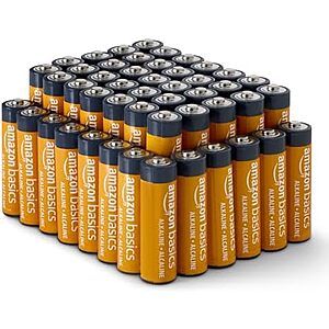 48-ct Amazon Basics AA Alkaline High-Performance Batteries $9.95 w/ S&S
