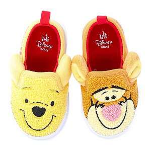 Disney Winnie The Pooh Baby Boys Casual Slip On Sneakers