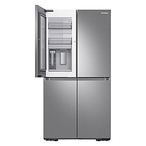 Costco Members Samsung 23 cu.ft.Counter Depth 4-Door French Door Refrigerator with Beverage Center in Stainless Steel $1799