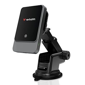 Amazon:Verbatim Charge 'n’ Drive Magnetic Wireless Car Charger $7.07 (Reg $34.99,~80% Off) + FS w/ Prime