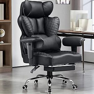 149.99* | GTPLAYER Big & Tall Ergonomic Gaming/Office Chair w/ Footrest & Reclining Back at Amazon