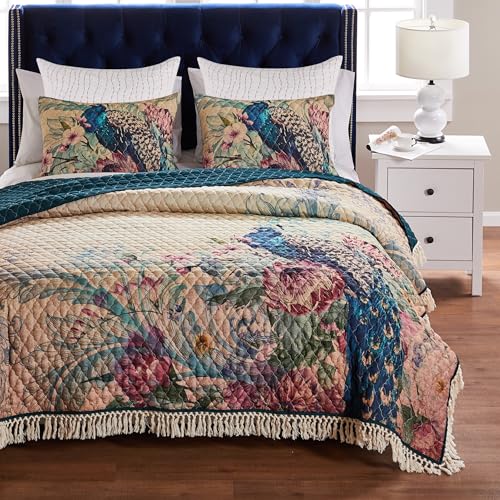 Greenland Home Fashions Eden V...s,5-Piece King/Cal King,Ecru