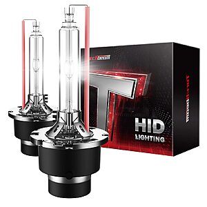 29.99:Torchbeam D2S D2R HID Bulbs,35W Xenon Headlight Bulbs,6000K Diamond White,Pack of 2