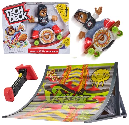 TECH DECK Shred N' Blast Sk8bo...ges 6 & Up,Batteries Required