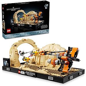 55.99 | 718-Piece LEGO Star Wars:Diorama Collection - Mos Espa Podrace Diorama (75380,2024) at Amazon