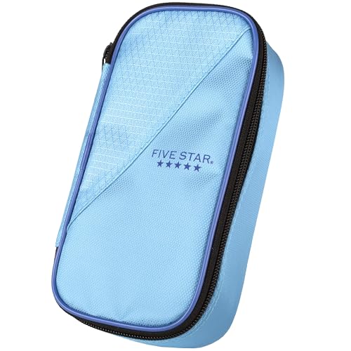 Five Star Pencil Pouch,Pen Ca...keup,Blue/Denim (500212F-ECM