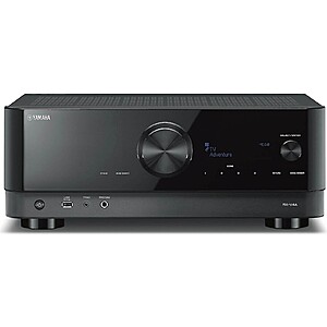 Certified Open Box Yamaha RX-V4A 5.2-Channel AV Receiver | 8K HDMI – MusicCast – Wi-Fi – eARC with 1-Yr Allstate Warranty Included $363 at Electronic Express Store via eBay