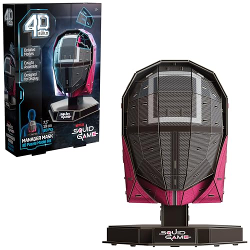 4D Build,Squid Game Manager M...s,80 Pieces,for Ages 12 & Up