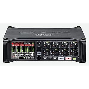 699.99 | Zoom F8n Pro Field Recorder/Mixer for Filmmakers & Musicians with 8 XLR/TRS Inputs at Amazon