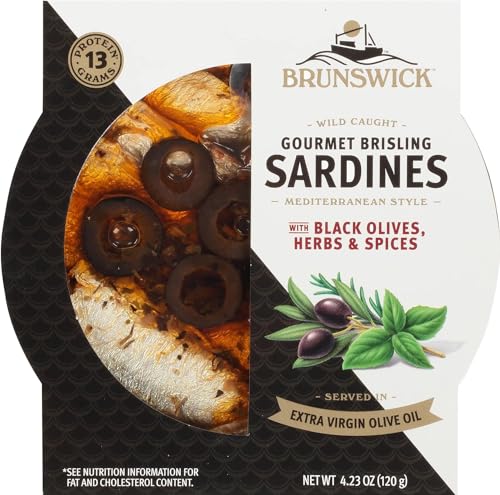 Brunswick Wild Caught Gourmet...ines - 13g Protein per Serving