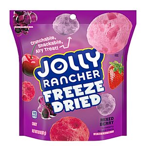 Jolly Rancher Freeze Dried Mixed Berry Candy (3.1-Oz) $3.81 w/ S&S + Free Shipping w/ Prime or on $35