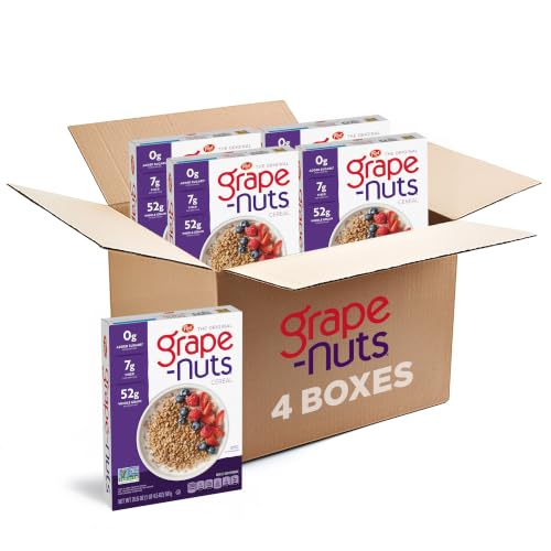 Post Grape Nuts Original Break...ified,20.5 OZ Box (Pack of 4
