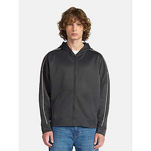 No Boundaries Men's Vintage Style Full-Zip Track Hoodie $5.13 + Free Shipping w/ Walmart+ or on $35