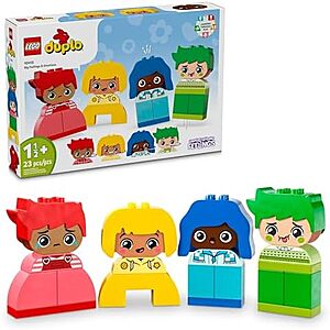 17.95 | 23-Piece LEGO Duplo:Understanding Feelings - Big Feelings & Emotions (10415,2024) at Amazon