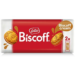 Lotus Biscoff Sandwich Cookies,Biscoff Cream,22 Cookies per pack,7.76 Ounce~$3.77 With S&S @ Amazon