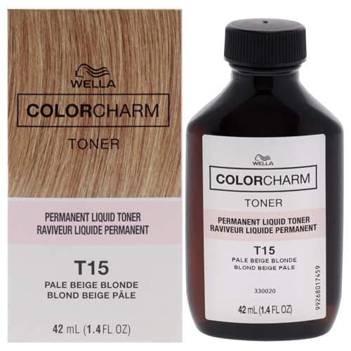 COLORCHARM Permanent Liquid Hair Toners | Neutralize Brass
