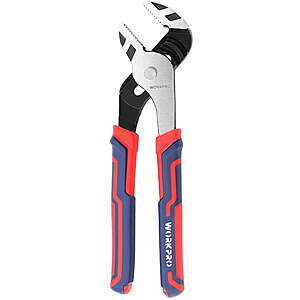 WORKPRO 10-Inch Groove Joint Pliers,CRV Steel (also 8-Inch for $8) at Walmart $9