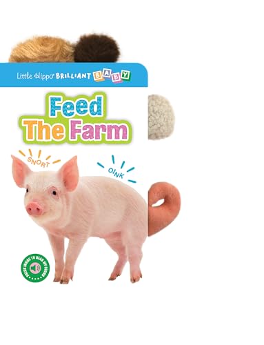 Little Hippo Books Feed the Fa...& Toddler Premium Sound Books