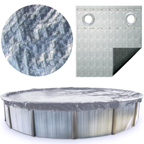 SWIMLINE Silver King Winter Po...or 24 Ft Round Pools,4ft OVLP