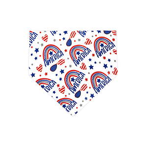 0.61,Walmart,2 styles,Fourth of July Women’s Americana Bandana from Way to Celebrate,One Size,White/Multi