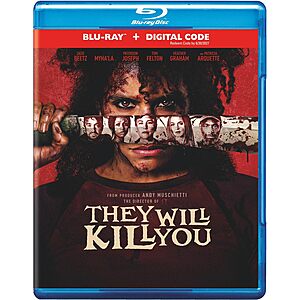 They Will Klll You (Blu-ray + Digital Code) $17.99 + Free S&H w/ Prime or $35