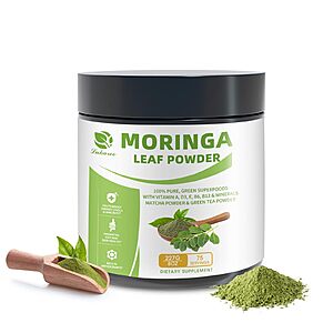 8-Oz Lukaree Organic Moringa Powder & Matcha Superfoods Powder $3.95 w/ S&S + Free Shipping w/ Prime or on $35+