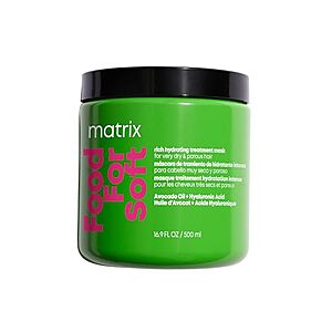 NEW,SnS] $21.85 | MATRIX Food For Soft Rich Hydrating Treatment Mask at Amazon