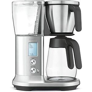 179.95 | Breville Precision Brewer Drip Coffee Maker (BDC400BSS,Glass Carafe) at Amazon