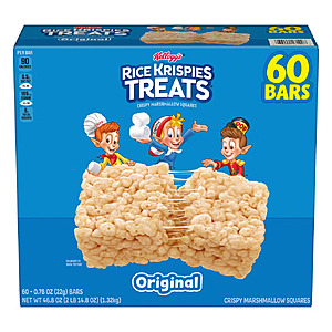 In-Store:Kellogg's Rice Krispies Treats,0.78 oz,60-count - $8.99