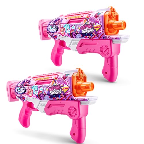 XSHOT Fast-Fill Skins Pink Hyp...s with Water in just 1 Second