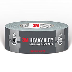 Amazon:3M Heavy Duty Duct Tape (45 yd) $5.77 (Reg $9.99,~42% Off) + FS w/ Prime