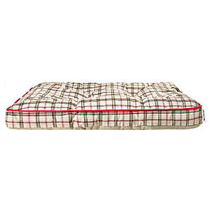 9.76:Vibrant Life Holiday Large Deluxe Gusset Pillow Pet Bed,Powell Plaid,42" x 32" at Walmart.com