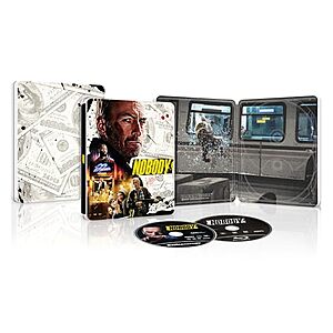 [YMMV, AC] $20.97: Nobody: SteelBook, Limited Edition (4K Ultra HD + Blu-ray + Digital HD) at Amazon
