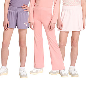 Puma Kids' 3-pack Skort,Short & Flare Legging $9.97