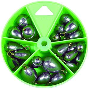 Eagle Claw Fishing,Nldpbc Steel Bass Casting Weight Sinker Assortment $3.82